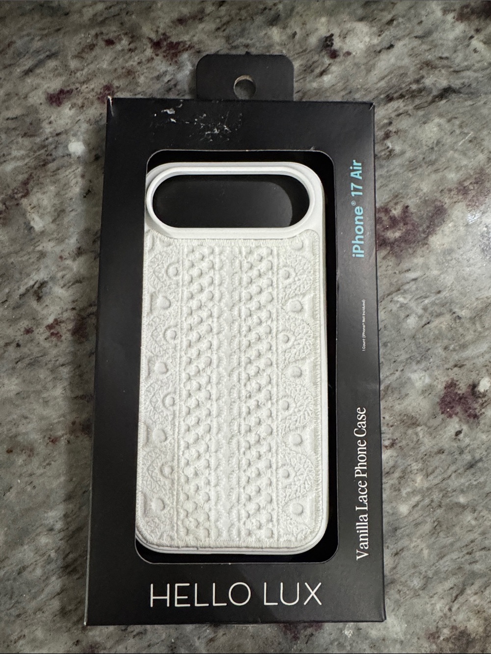 NEW Vanilla Lace iPhone 17 Air Case - White